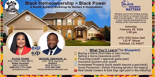 BLACK Homeownership = Black POWER!