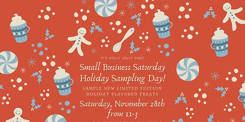 Small Business Saturday Holiday Sampling Event