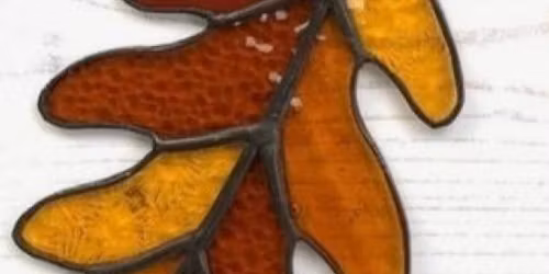 11-16-2025 Oak Leaf - Beginner Stained Glass