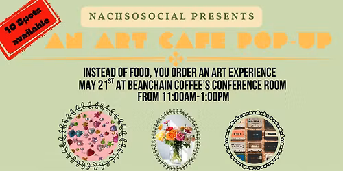 An Art Cafe Pop- Up
