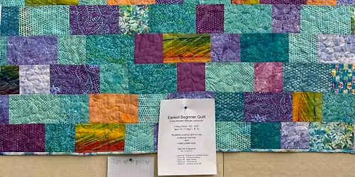 Easiest Beginner Quilt Topper