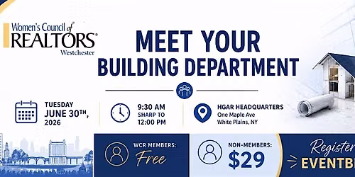 MEET YOUR BUILDING DEPARTMENT