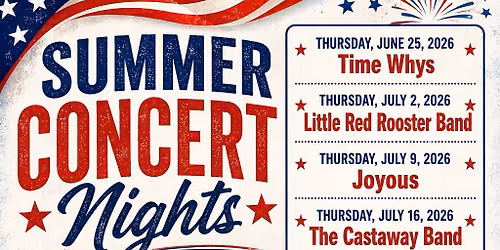 Summer Concert Nights -Season Opener with Time Whys