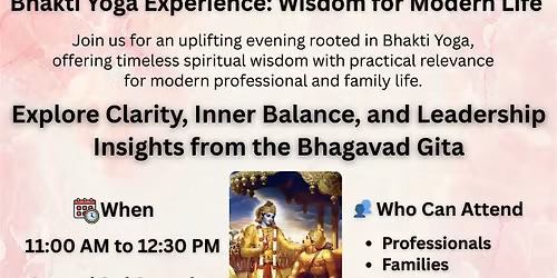 Bhakti Yoga Experience (Boston Common)