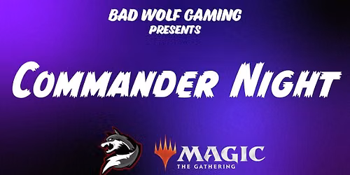 MTG Commader Night