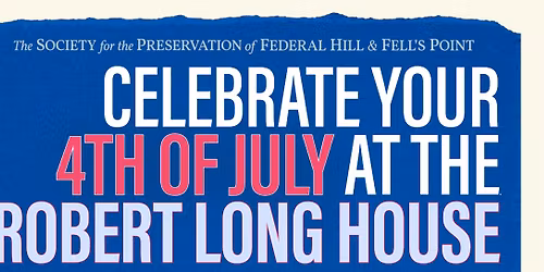 Fourth of July at the Robert Long House