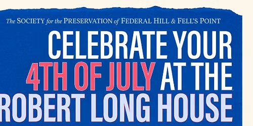 Fourth of July at the Robert Long House