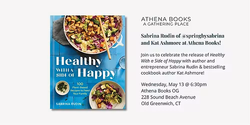 Sabrina Rudin of @springbysabrina and Kat Ashmore at Athena Books!