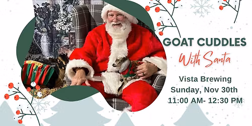 Baby Goats and Brunch with Santa