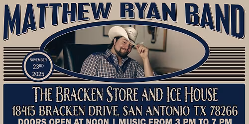 The Matthew Ryan Band hosts Chicken Sh*t Bingo!