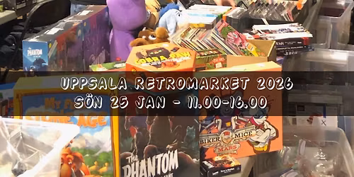 UPPSALA RETROMARKET 2026