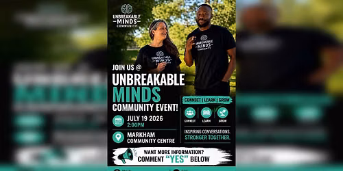 Unbreakable Minds Community Event