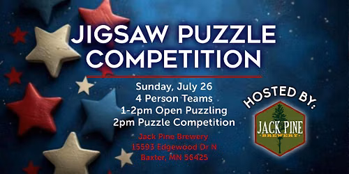 500 piece teams Jigsaw Puzzle Competition (July 2026)