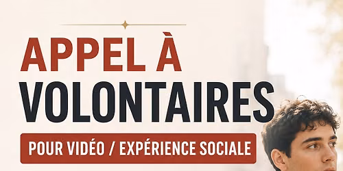 Recherche Volontaire exp\u00e9rience social