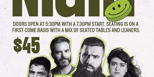 Comedy Night at The Apothecary Howick