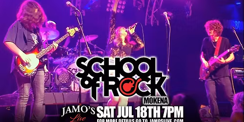 School of Rock Mokena House Band at Jamo's Live