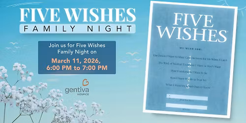 Five Wishes Family Night