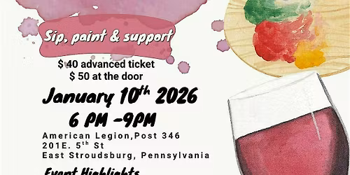 New Year\/ New Beginnings Sip & Paint