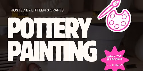 Pottery Painting Evening at Mettle & Wishbone