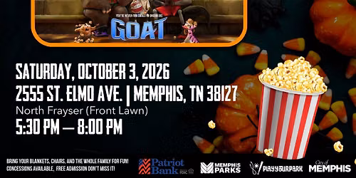Movie Night in the Park: GOAT