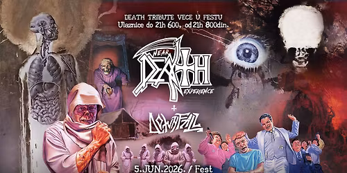 NEAR DEATH EXPERIENCE + Downfall - KLUB FEST - 5. JUN 2026. 