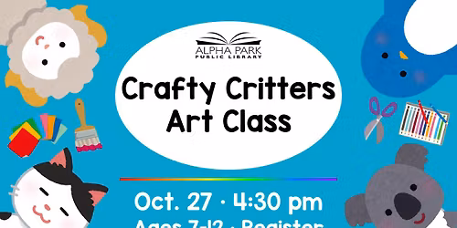 Crafty Critters Art Class
