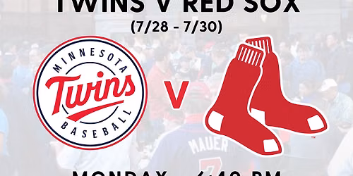 Minnesota Twins at Boston Red Sox at Fenway Park