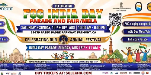 FOG INDIA DAY in Bay Area