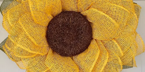 Sunflower Wreath Class