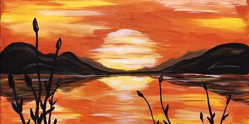 Hump Day ($37) Cattail Sunset - Add Candle