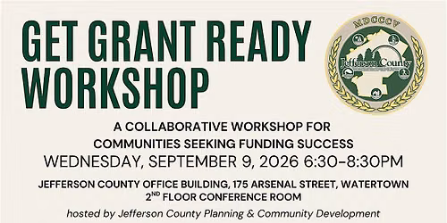 Get Grant Ready Workshop