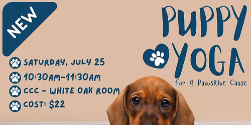 Puppy Yoga - July 25