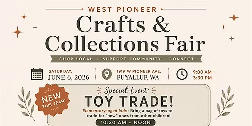 West Pioneer Crafts & Collections Fair