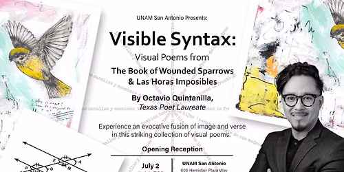 \ud83d\udd8b\ufe0f Visible Syntax: Visual Poems by Octavio Quintanilla