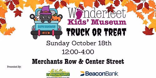 4th Annual Wonderfeet Truck or Treat