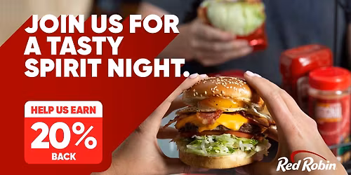 Family Spirit Night at Red Robin