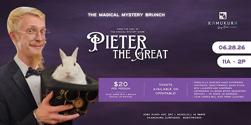 Magical Mystery Brunch @ Kamukura Surf + Dine