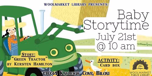 Baby Storytime: Green Tractor