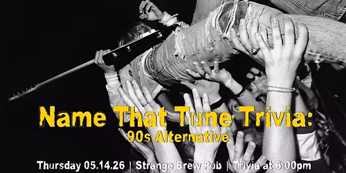 Name That Tune Trivia: 90s Alternative