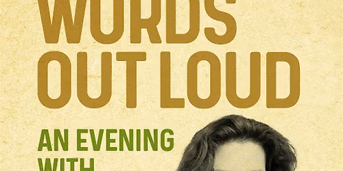 WORDS OUT LOUD, with CJ Keil
