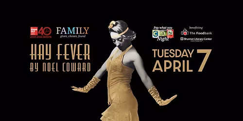 Pay What You Can Night | Hay Fever