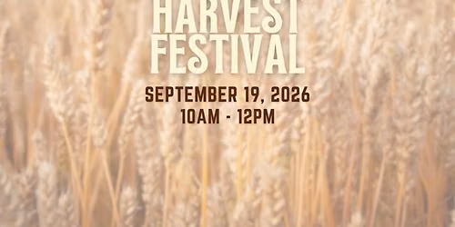 Harvest Festival 2026