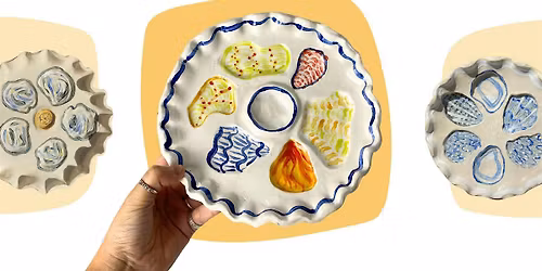 Make Your Own Oyster Plate Pottery Workshop