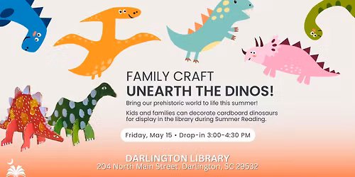 Family Craft: Unearth the Dinos