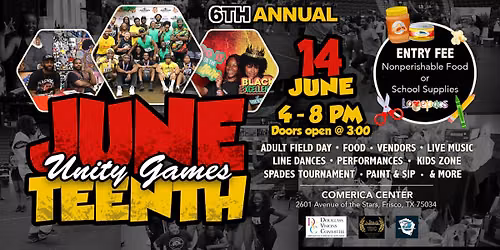 Juneteenth Unity Games 2026