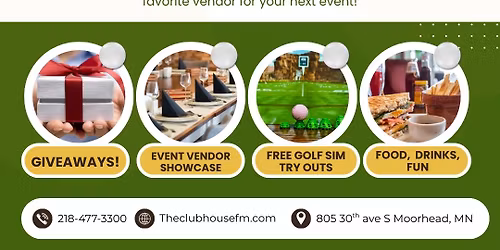 Event Vendor Expo at The Clubhouse Indoor Golf Lounge