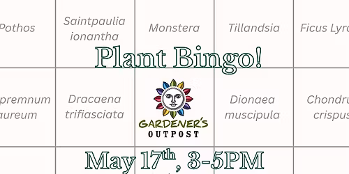 Plant Bingo!
