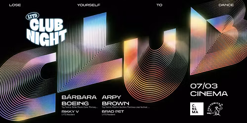 LYTD I Clubnight X Toy Tonics