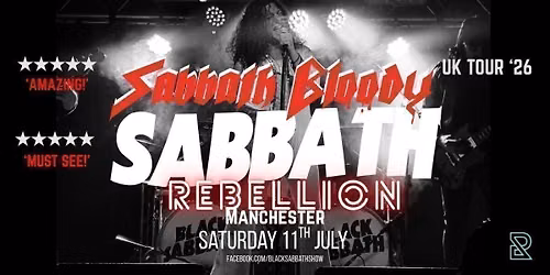 Sabbath Bloody Sabbath | Black Sabbath Tribute **Moved to Lion's Den**