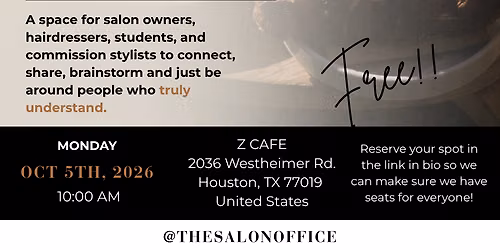 The Salon Owners Coffee Meetup